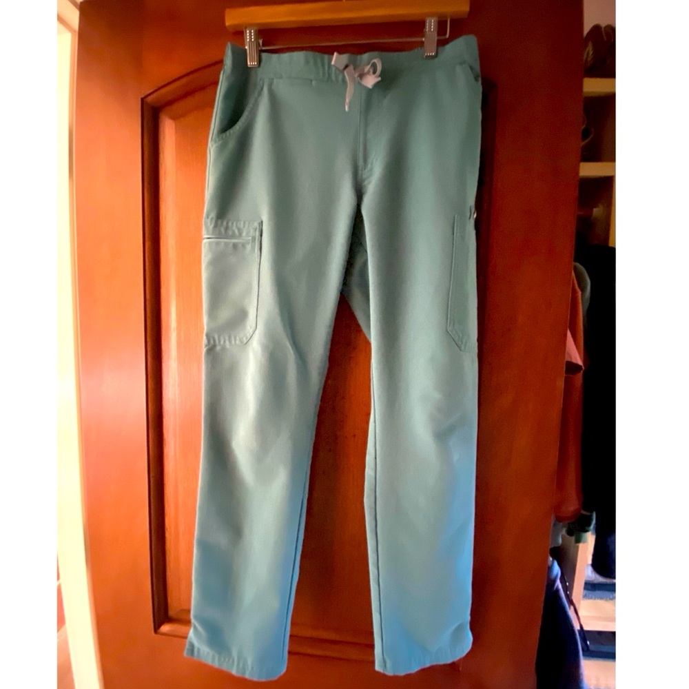 Figs Yola Scrub Pant Hydrogreen Small